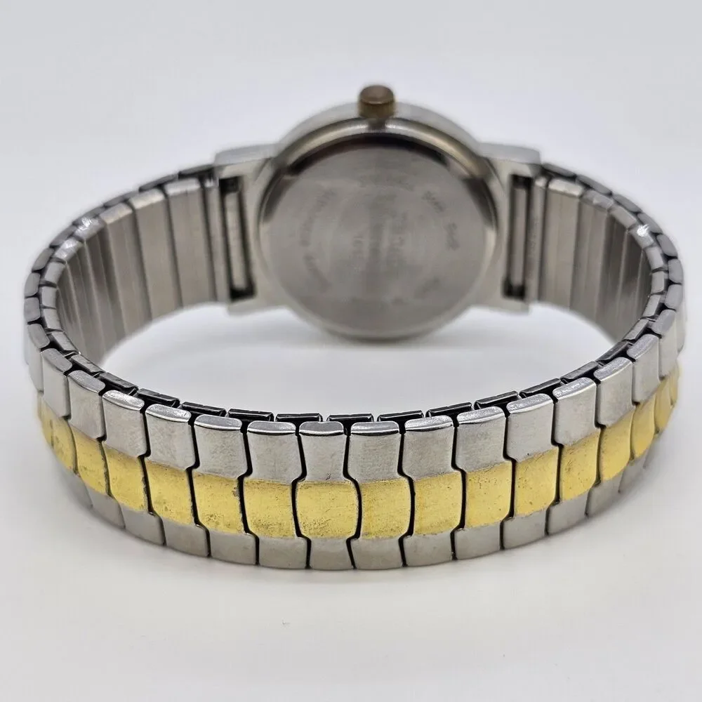 Decade Women's Watch 33MM Gray Dial Gray Gold Expandable Band‎ 6.5